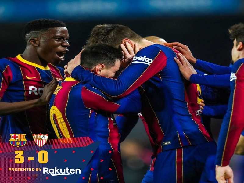 Barcelona remonta al Sevilla y clasifica a la final de Copa del Rey