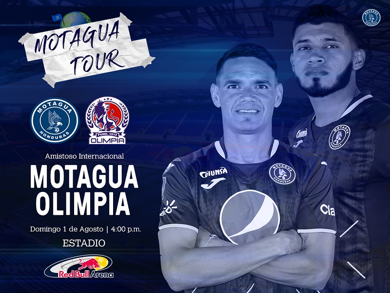 Motagua confirma fecha y hora del clásico ante Olimpia en Estados Unidos