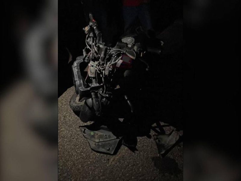 Muere menor de 13 años en un accidente de motocicleta