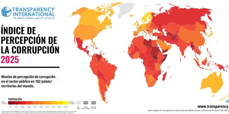 La corrupción crece en el mundo por falta de liderazgo político