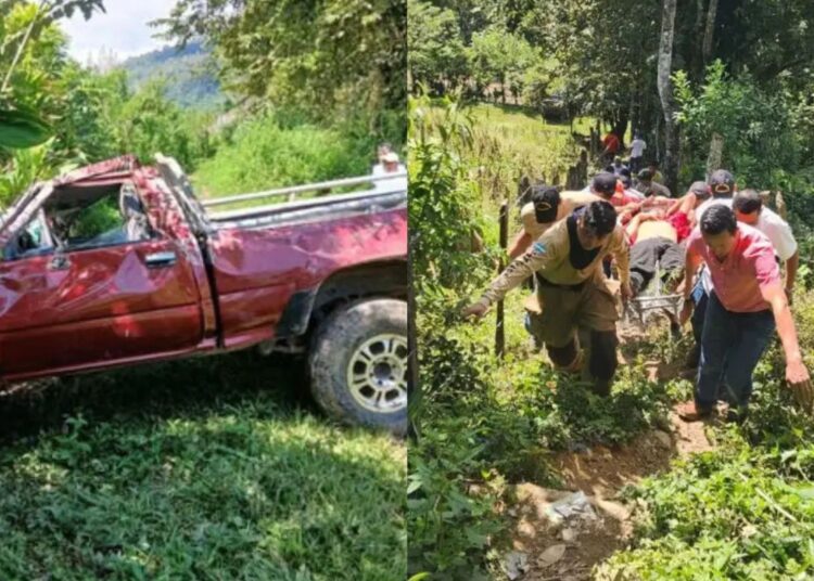 Fatal accidente en Santa Bárbara cobra una vida y deja 10 heridos