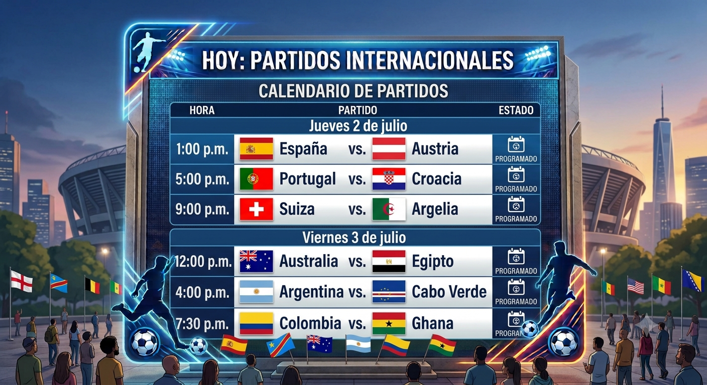 Mundial 2026: así se jugarán los dieciseisavos de final